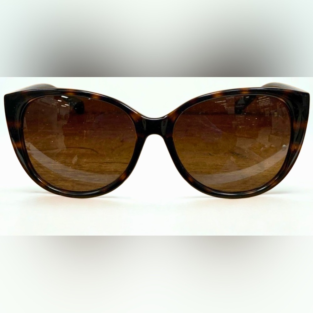 Coach Cat Eye Sunglasses – Dark Tortoise 57mm w/ Case | Retro Glam HC 8087 - Picture 1 of 9